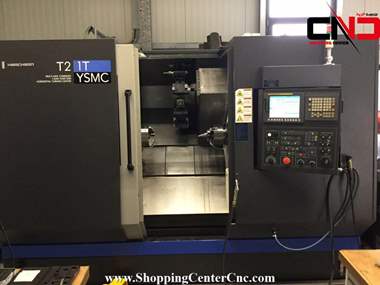 تراش سی ان سی پنج محور HWACHEON T2 1T YSMCساخت کره جنوبی